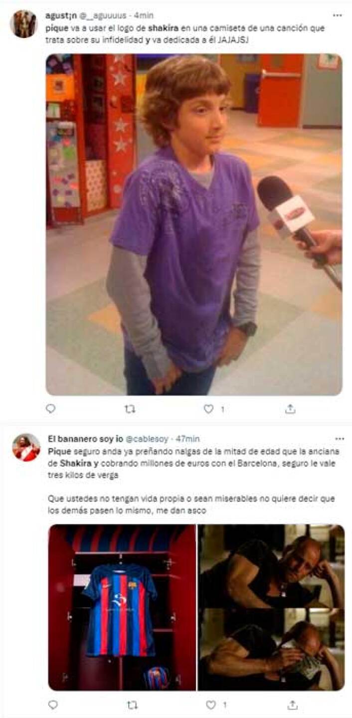 No es broma, Piqué podría llevar el nombre de Shakira en su pecho y en redes se viraliza un diseño