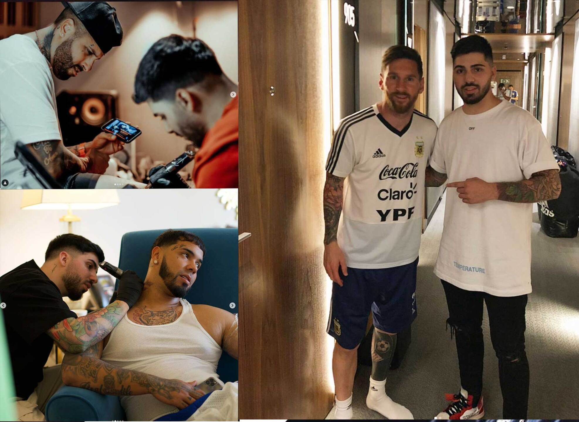 Peso Pluma es criticado por tatuarse con anestesia para que no le duela ¿No aguantó?