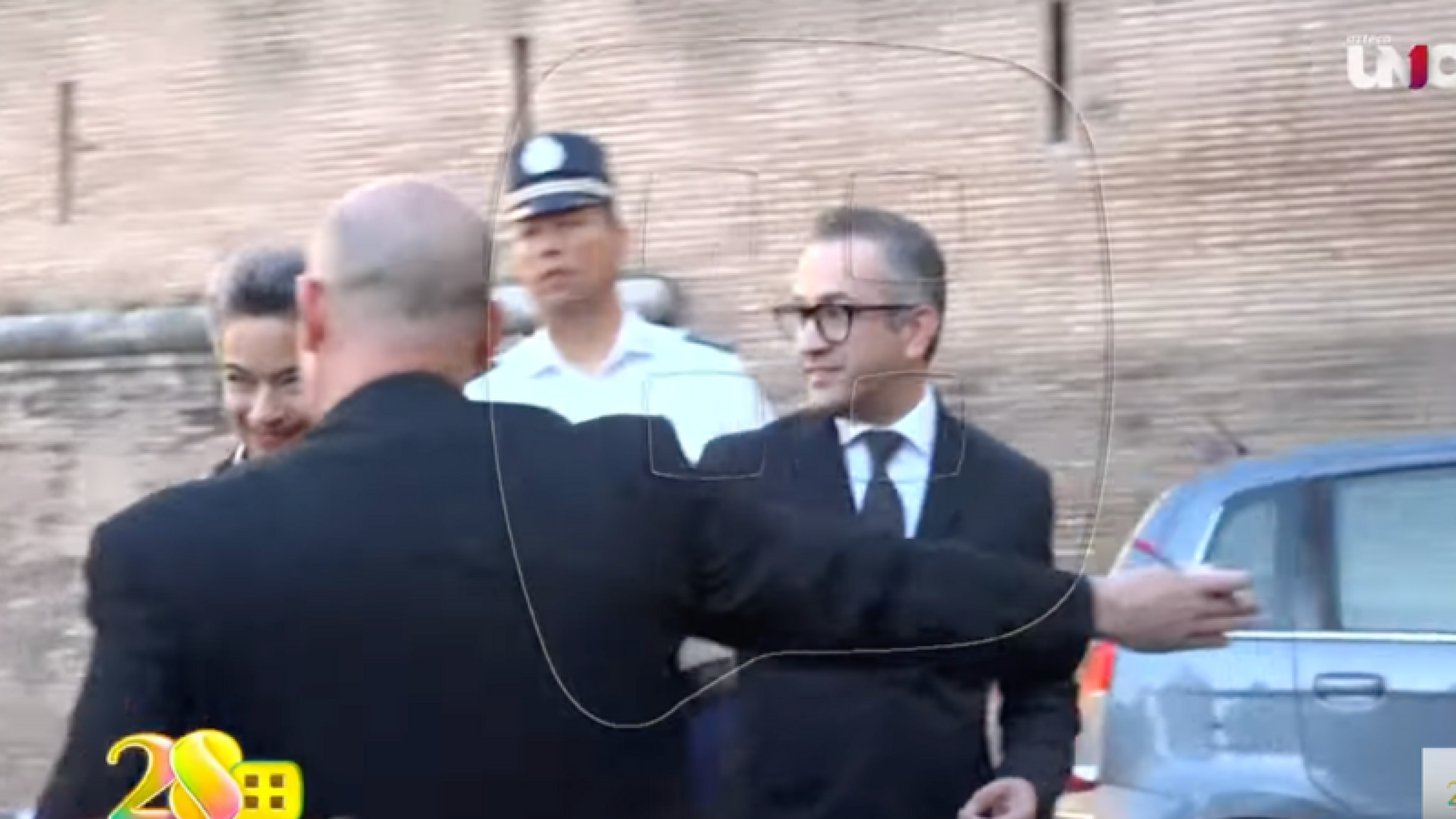 Papa Francisco: reunión comediantes