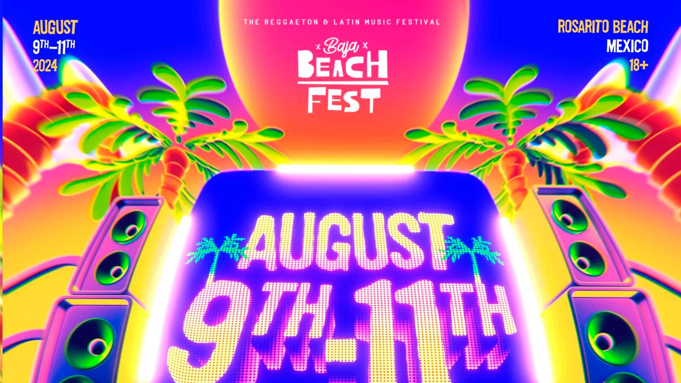 Baja Beach Fest 2025 Fecha
