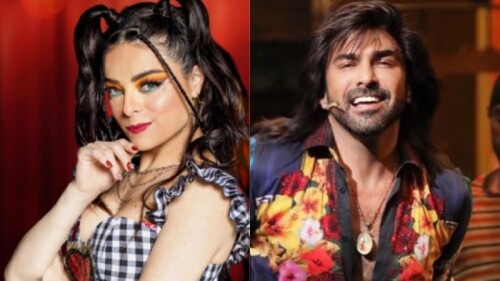 Violeta Isfel y Albertano protagonizan vergonzoso momento en plena obra