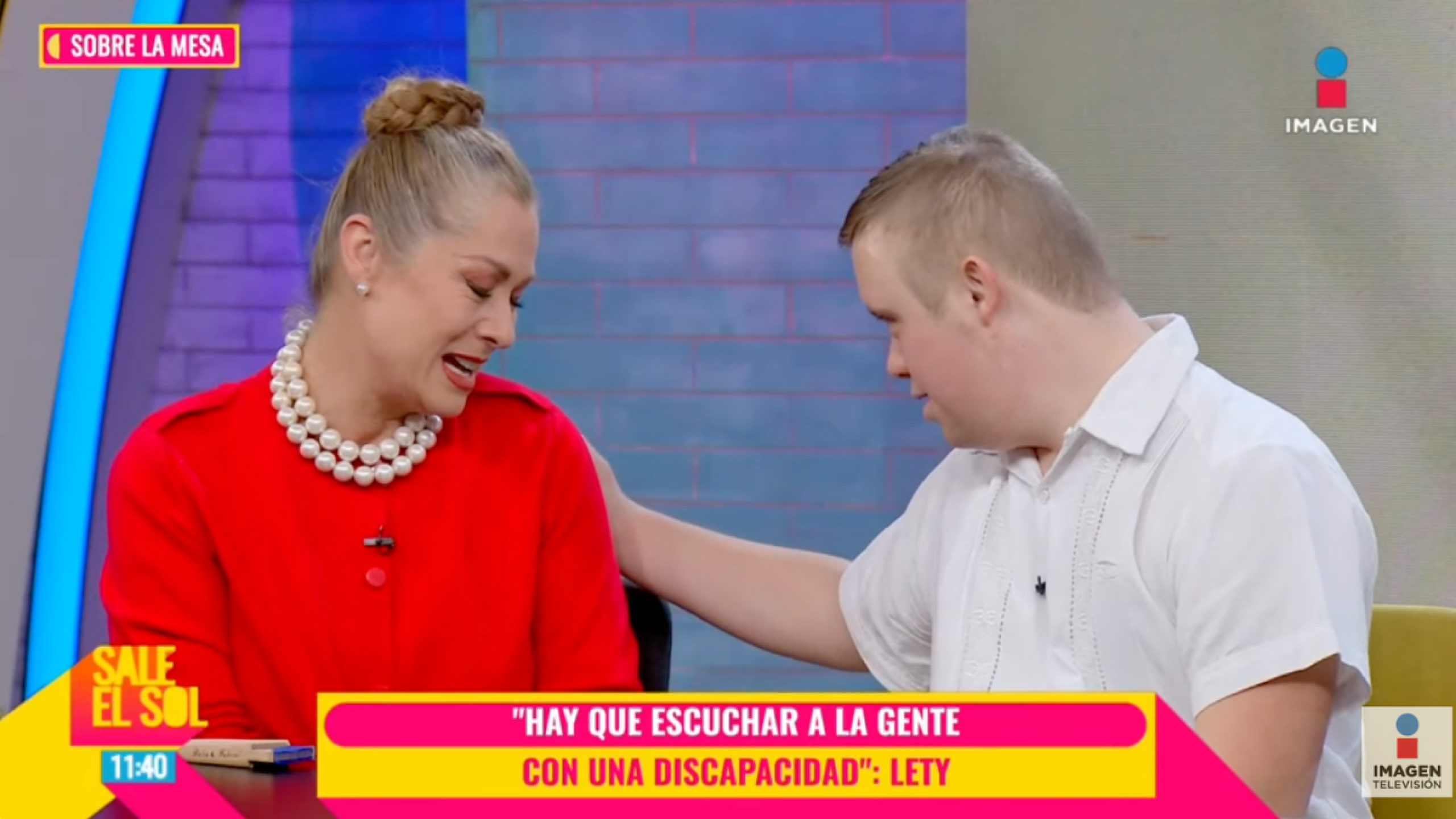 Leticia Calderón y Luciano