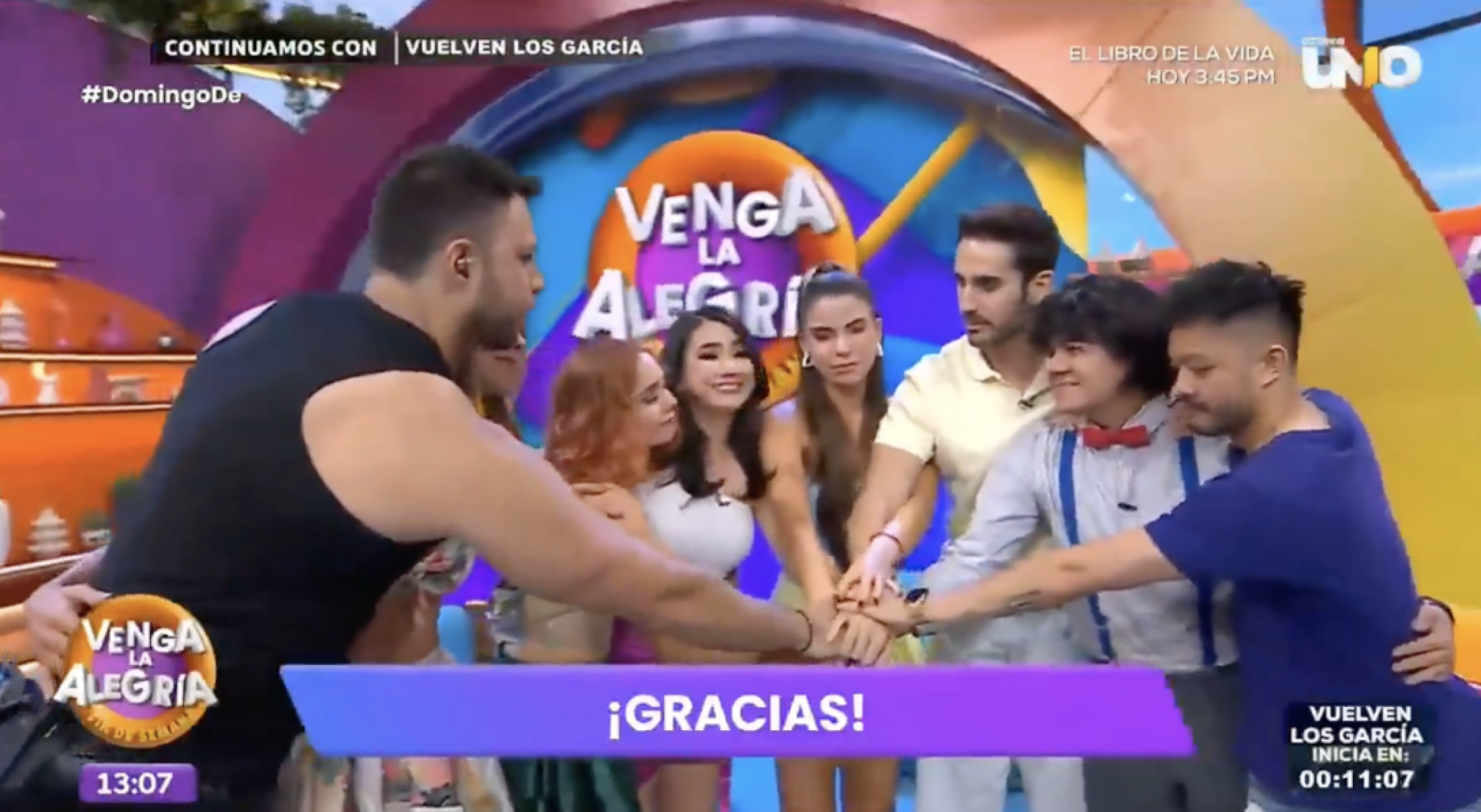 Venga la alegría fin de semana, conductores se despiden