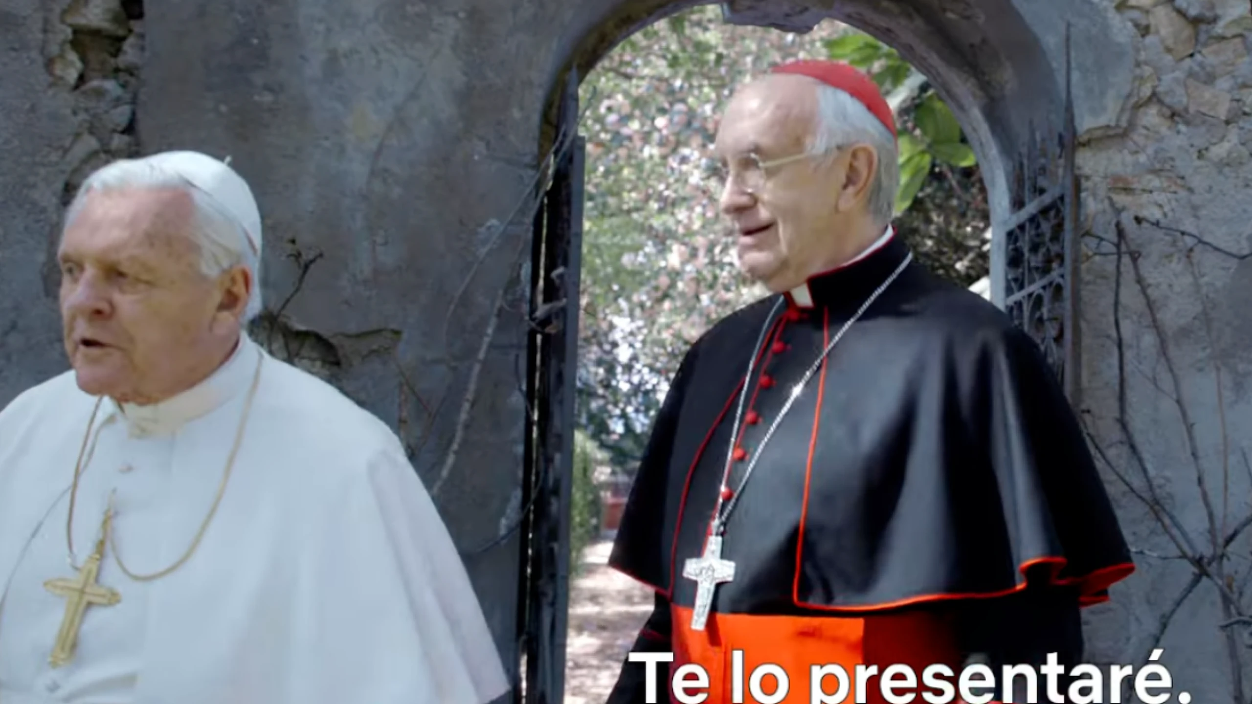 Diálogo entre los dos papas