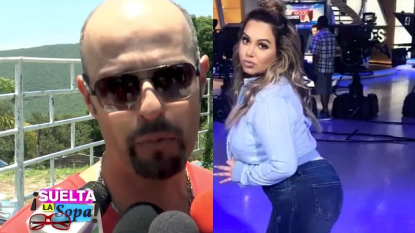 Esteban Loaiza encara a la prensa y responde si tuvo relaciones con la Chiquis