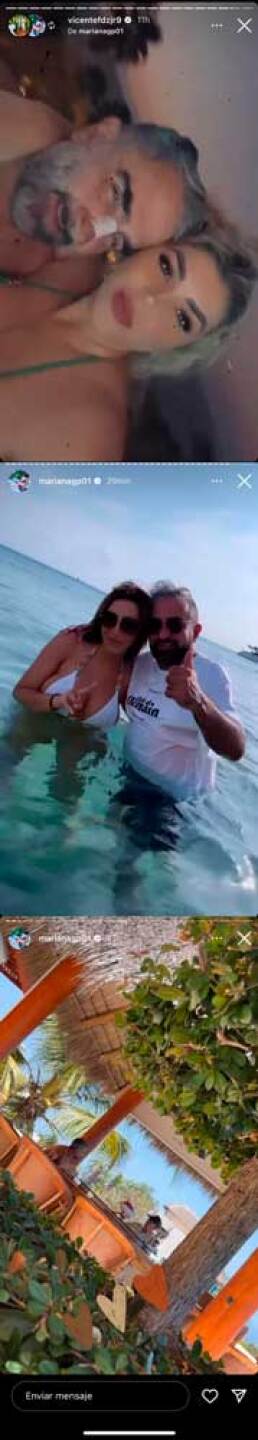 Vicente Fernández Jr revela que hace tarea diariamente con Mariana González para ser padres