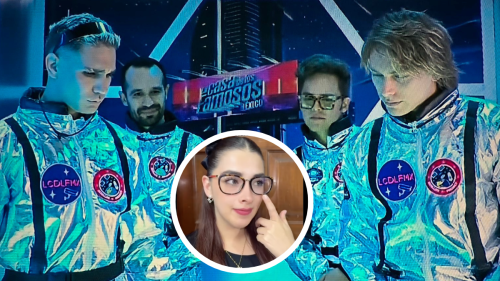 Yurem Rojas en su visita a La casa de los famosos México, donde hizo de cupido para su hermana Alyery.