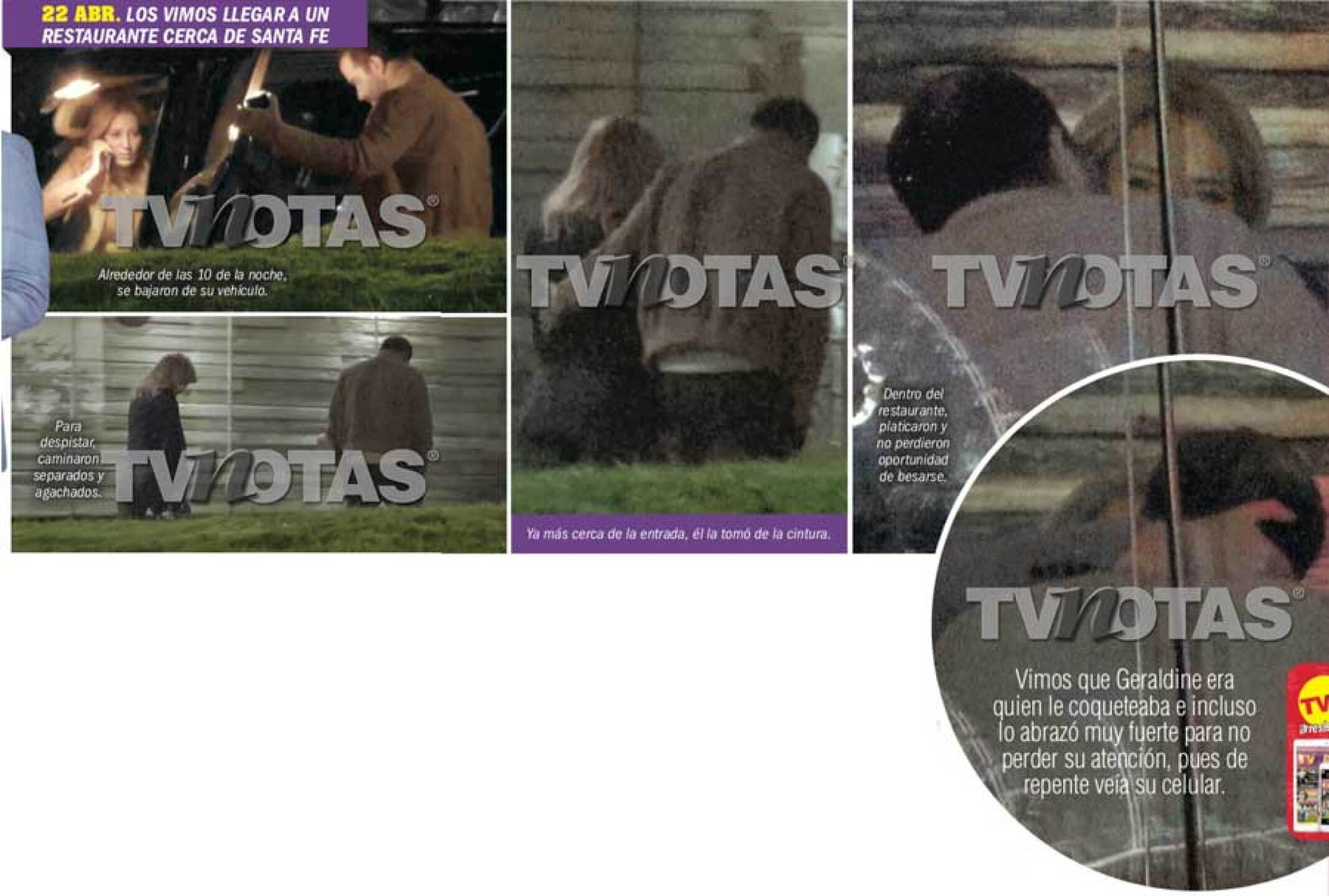 Geraldine Bazán se incomodan ante la prensa al ser cuestionada sobre Alejandro Nones