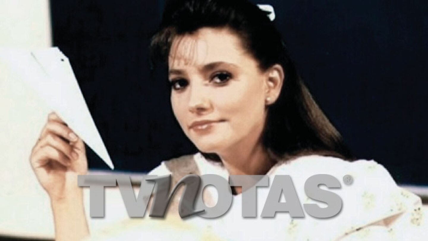 Del archivo de TVNotas la maestra Ximena