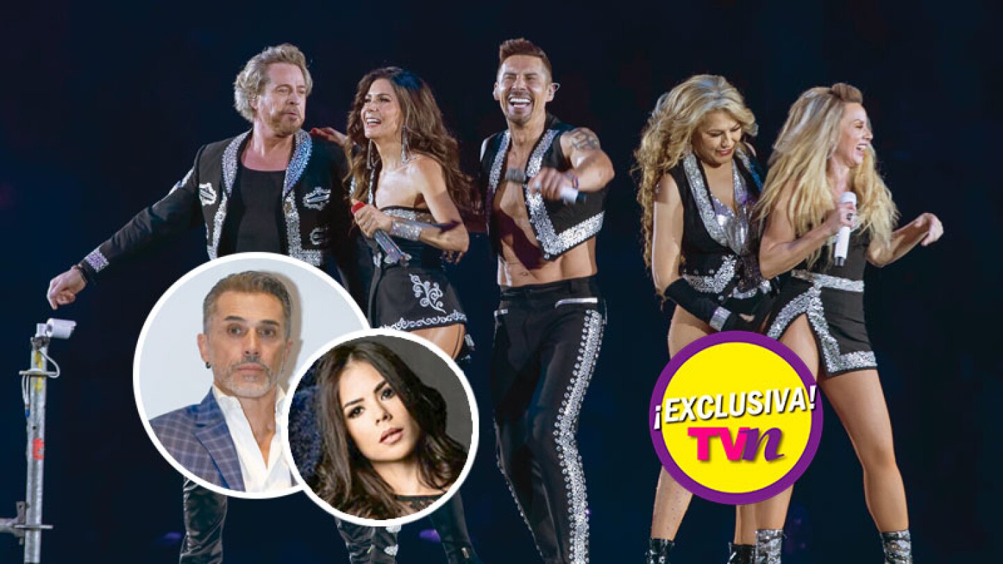 Garibaldi en el escenario exclusiva TVNotas Sergio Mayer y Evelyn Cedeño