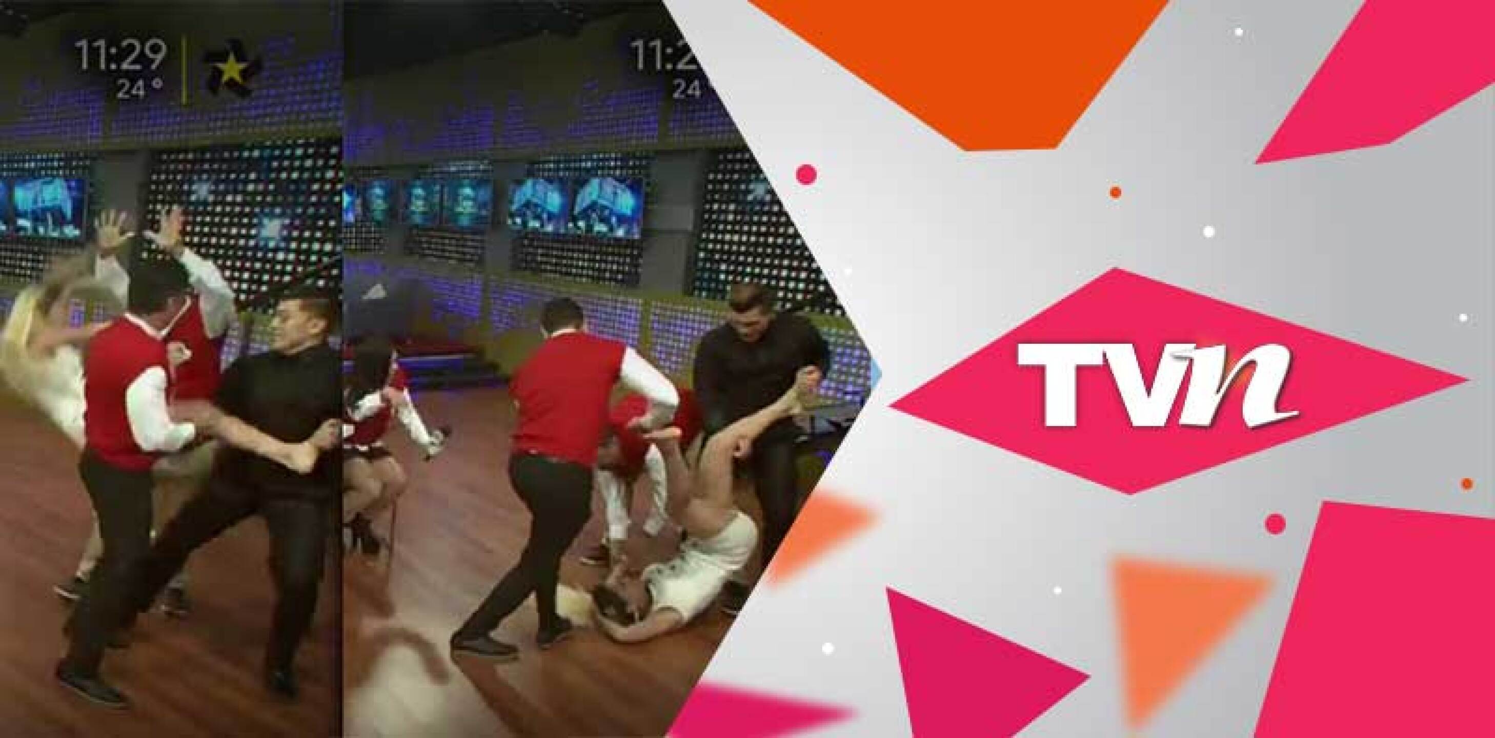 El accidente fue durante una dinámica de 'Es show'.