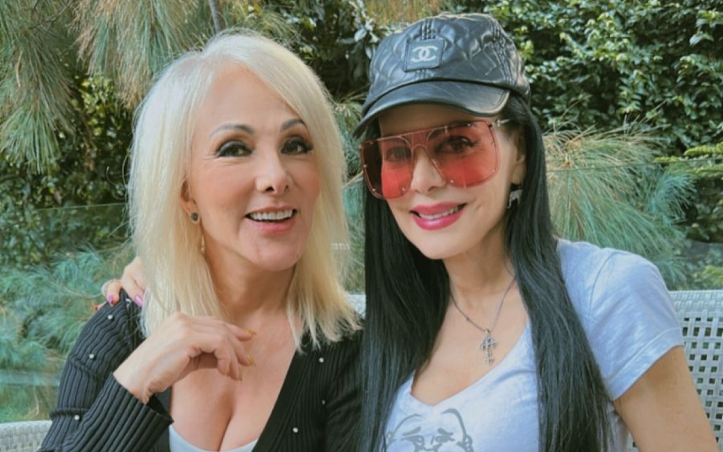 Maribel Guardia y Olivia Collins