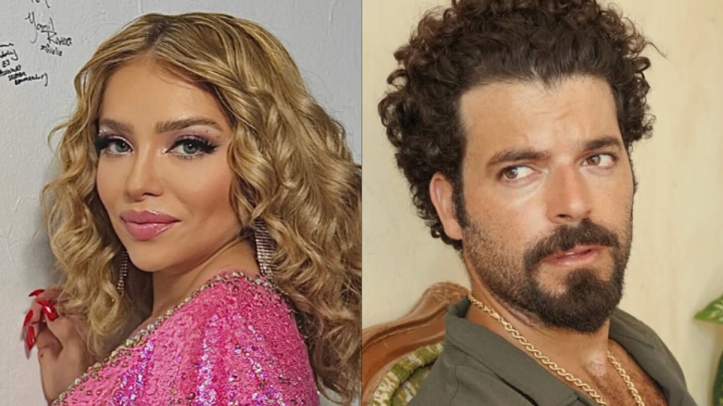 Adrián Di Monte y Sandra Itzel