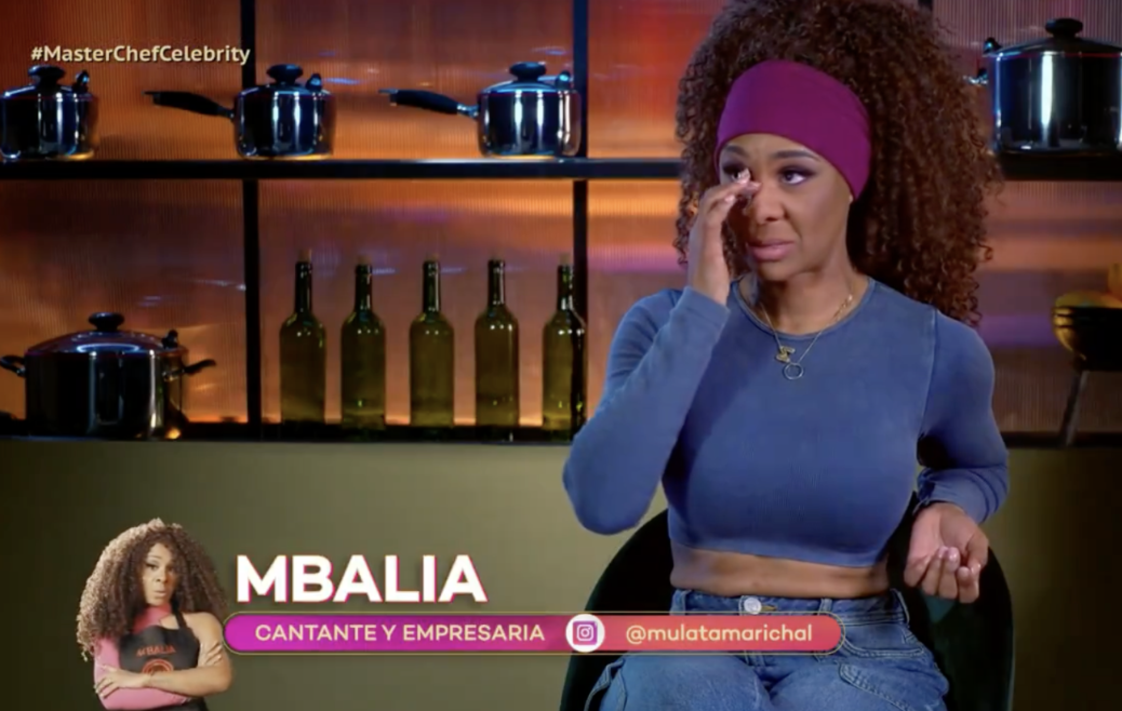 M' Balia llora en MasterChef