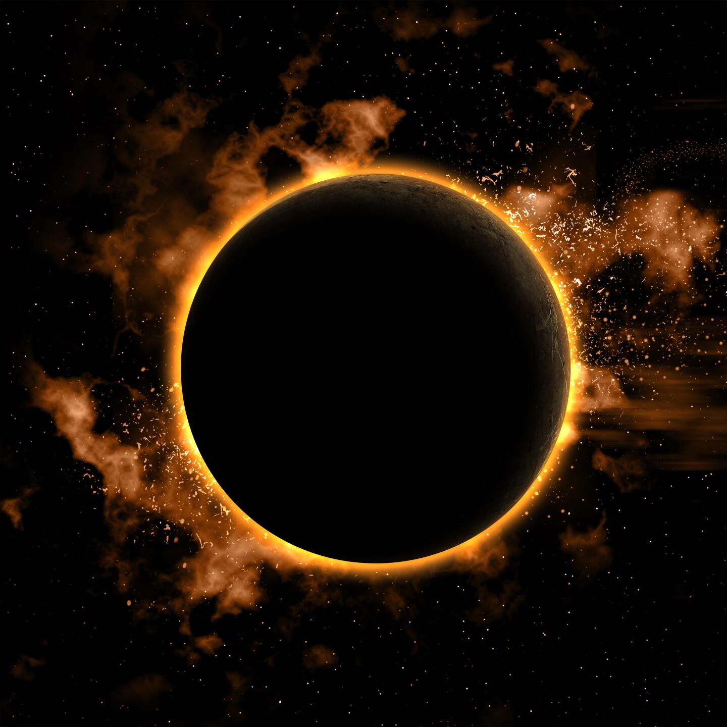 Eclipse solar foto