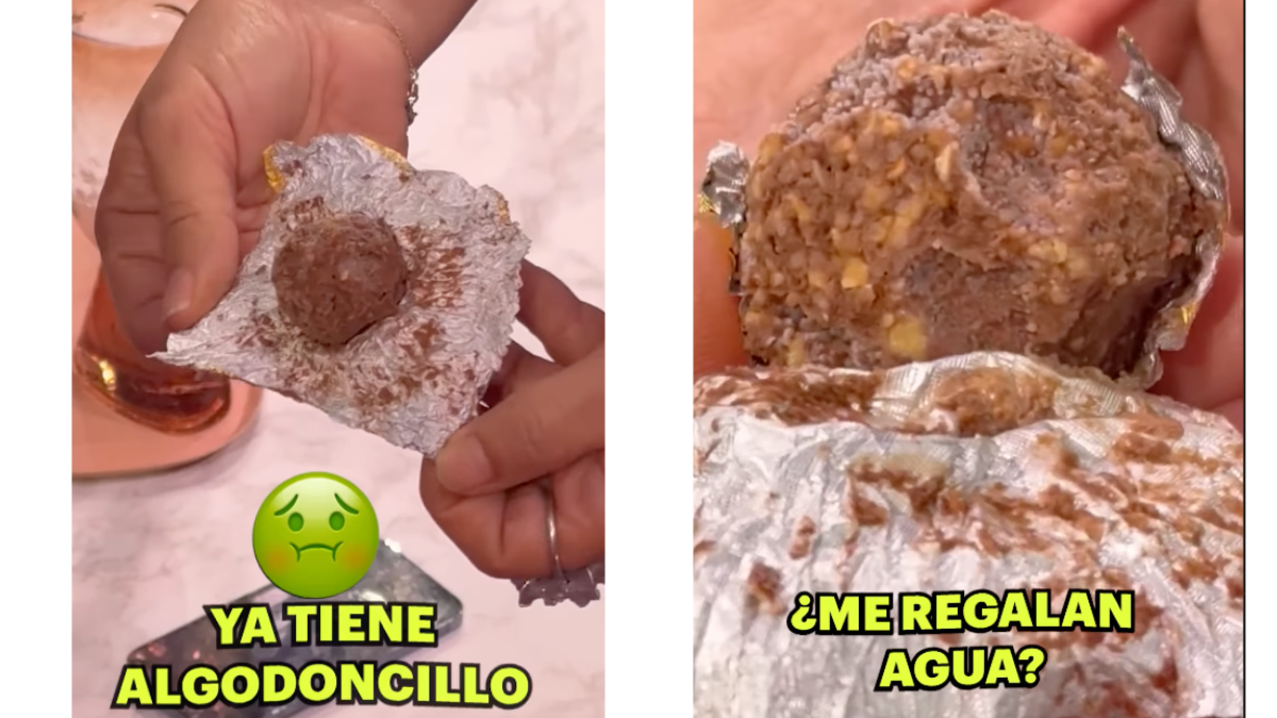 Wendy Guevara se mostró preocupada tras darse cuenta del estado de los chocolates que compartió.