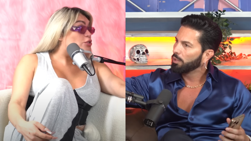 Wendy Guevara y Poncho de Nigris, podcast