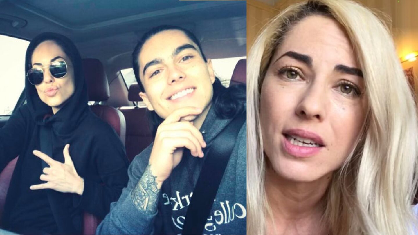 Bárbara Mori alcahuetea a su hijo, lo exhibe y le va peor