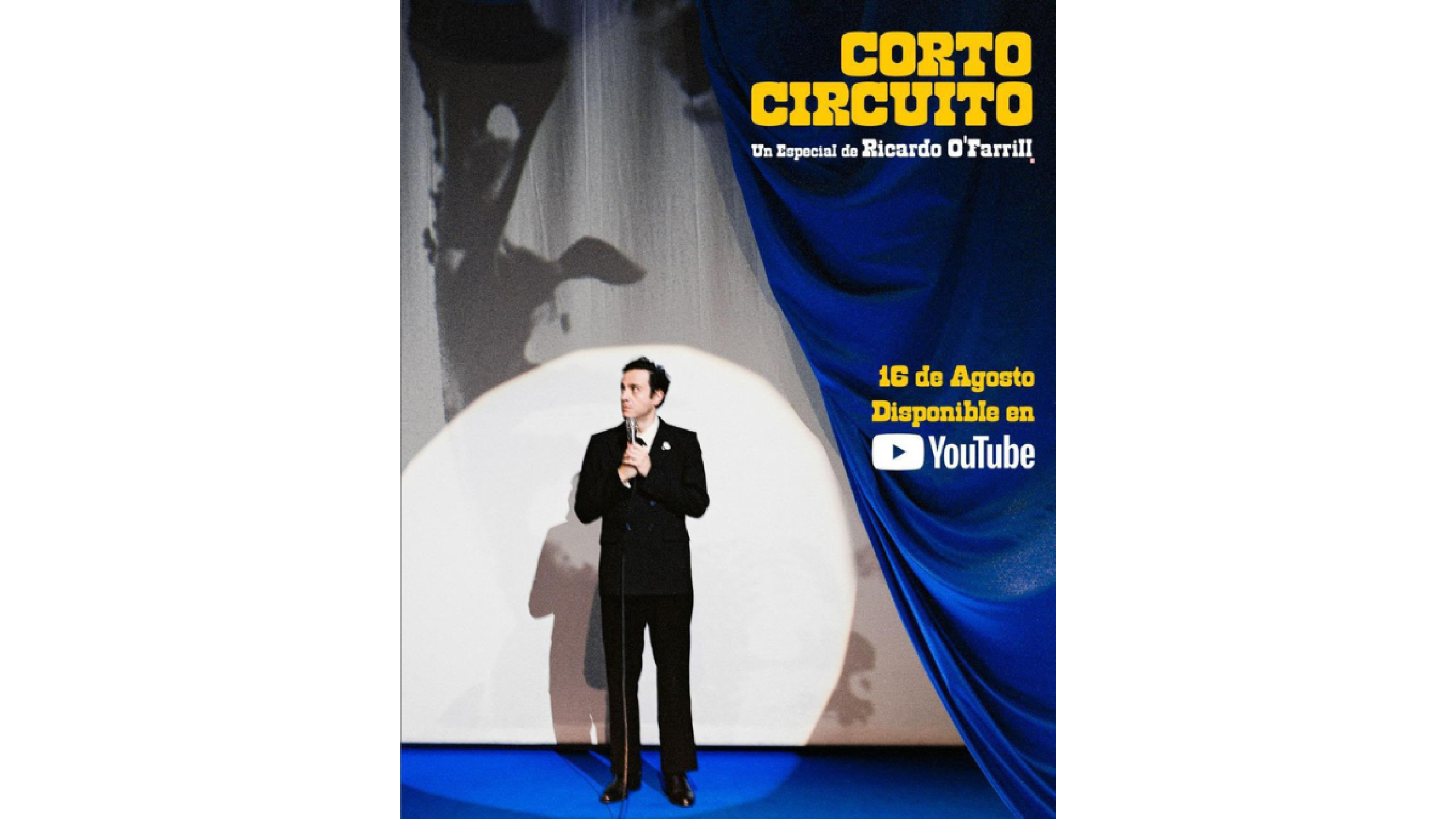 Richie O’farrill estrena "corto circuito"