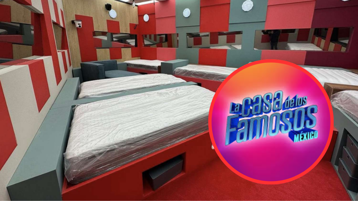 Cuartos de 'La casa de los famosos'