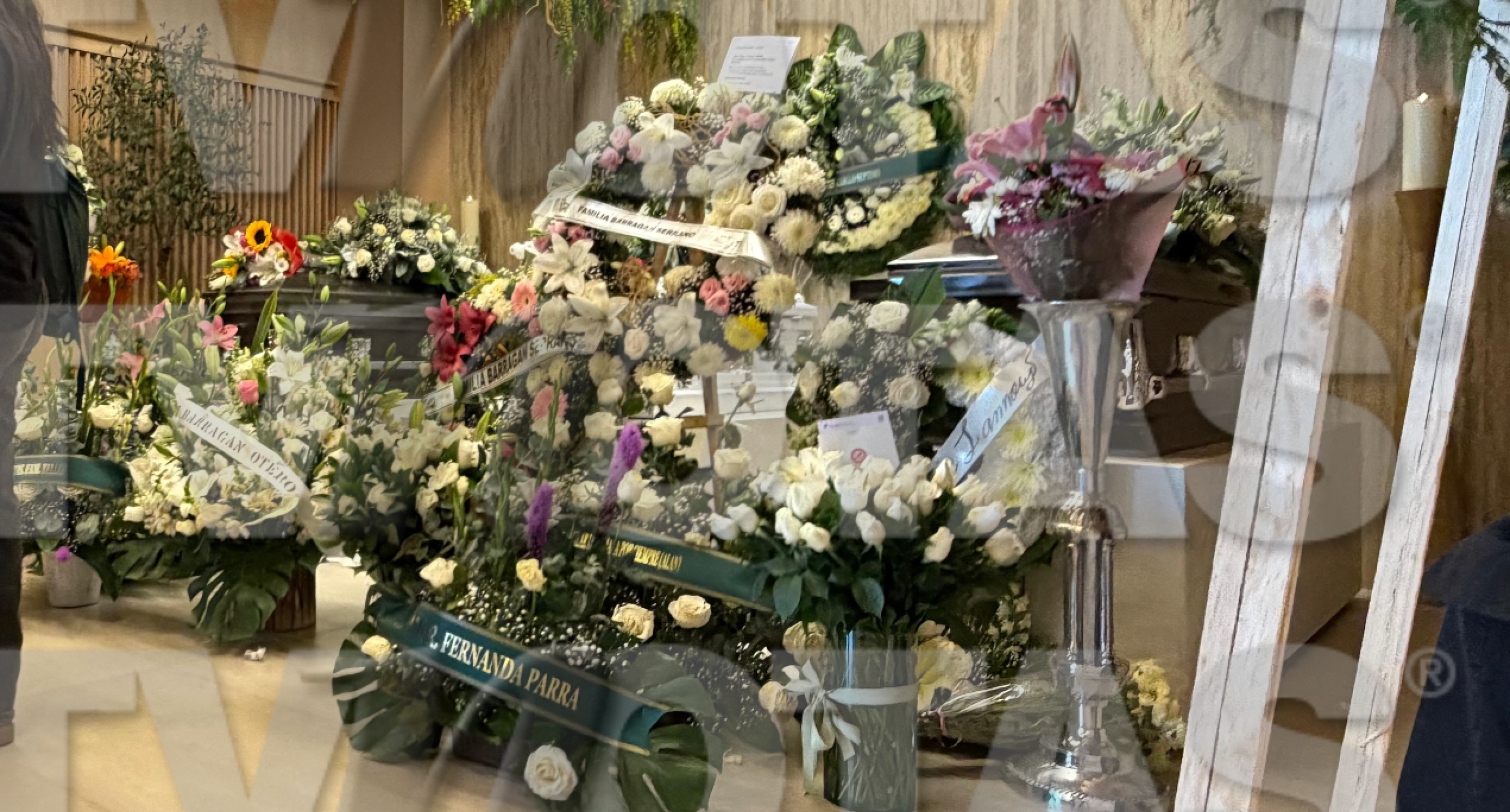 Funeral de Jonathan Meléndez y su familia