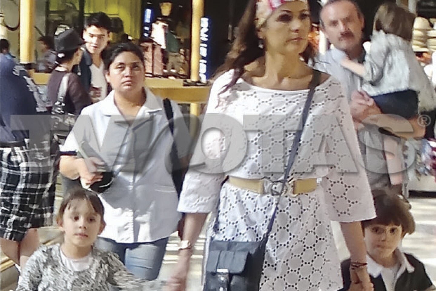 Captamos a Luz Blanchet en plena mudanza.