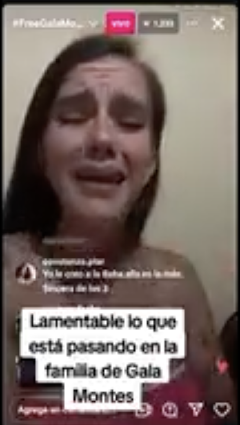 Hermana de Gala Montes da detalles de la fuerte pelea