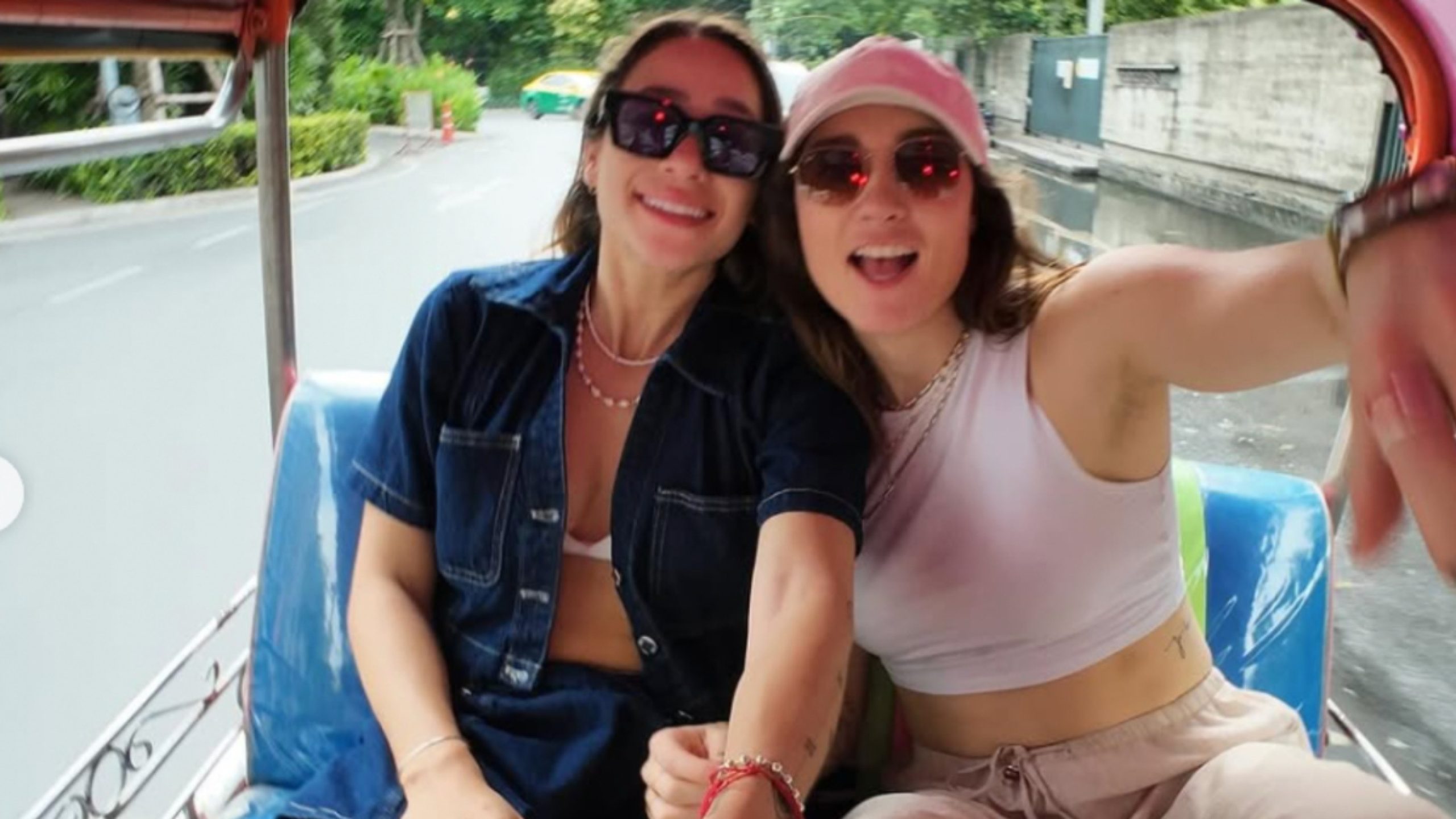Mati Álvarez y Evelyn Guijarro