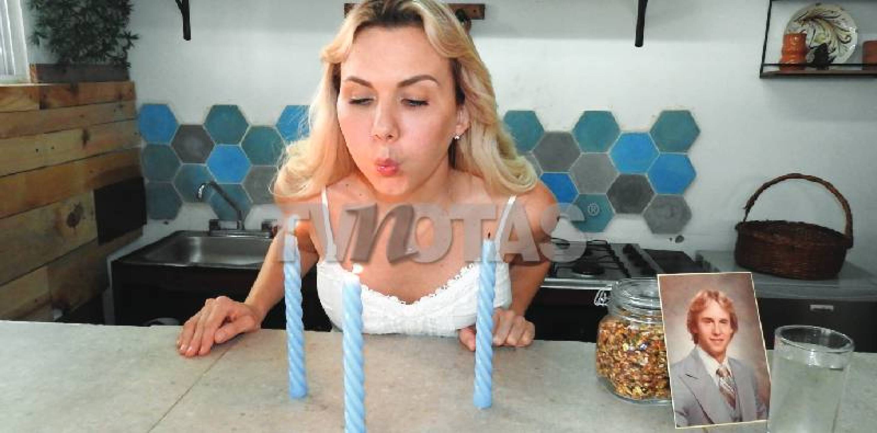 Al finalizar apaga las velas