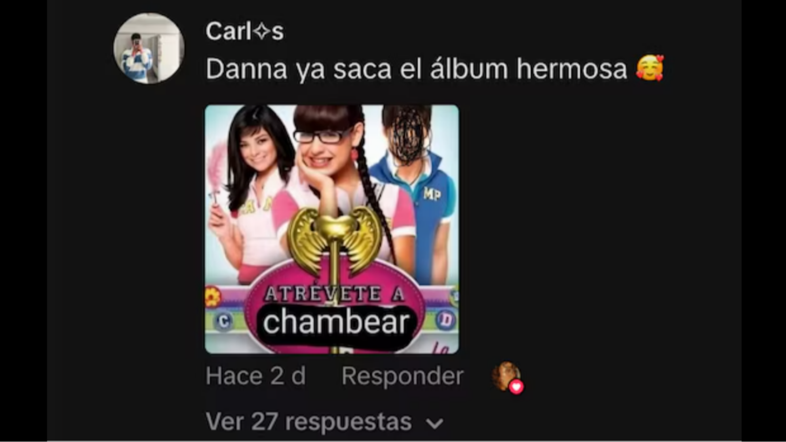 Danna ningunea a Eleazar Gómez en redes sociales.png