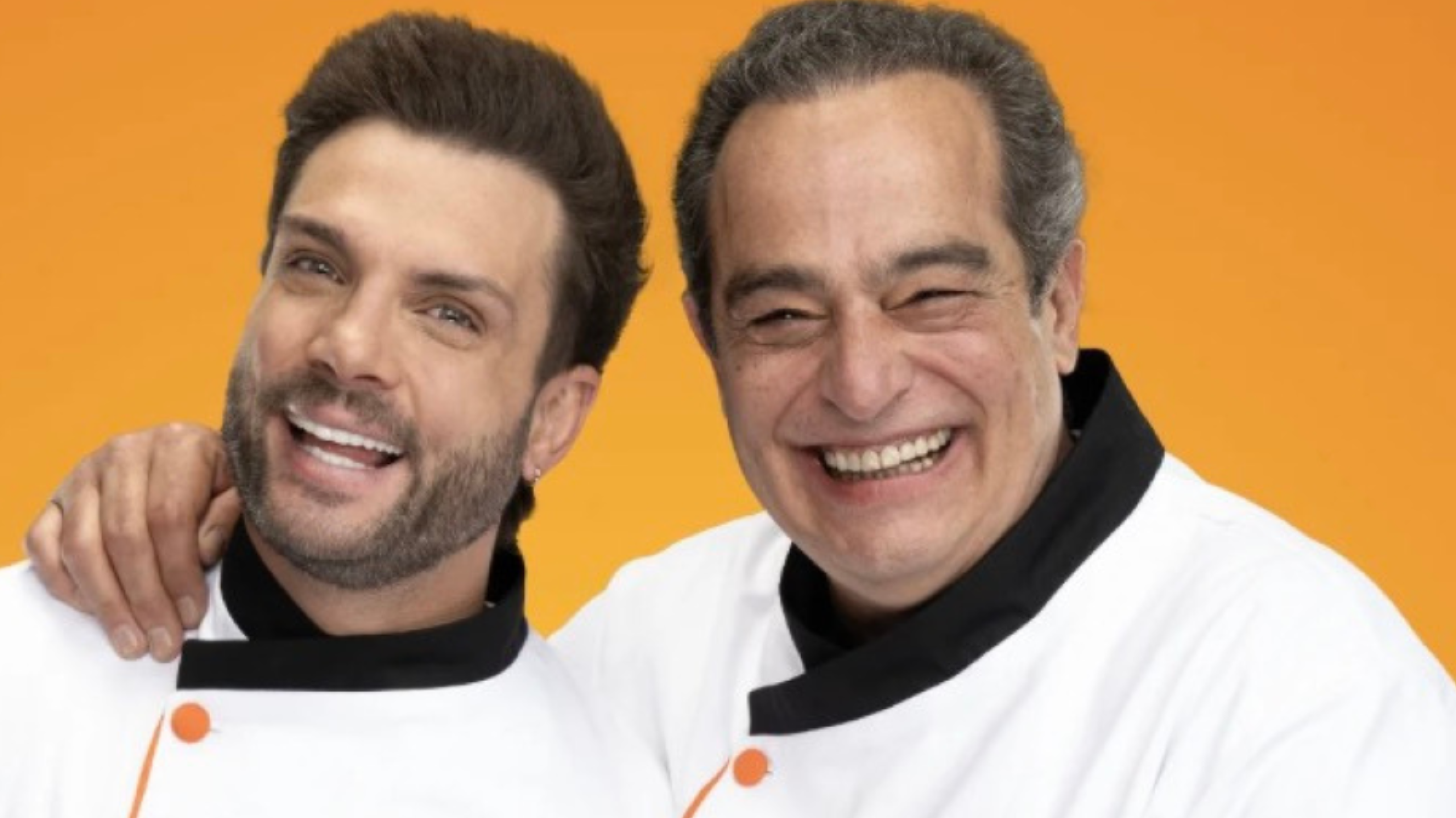 Omar Fierro y Nicola Porcella son pareja en 'Hoy soy el chef'.