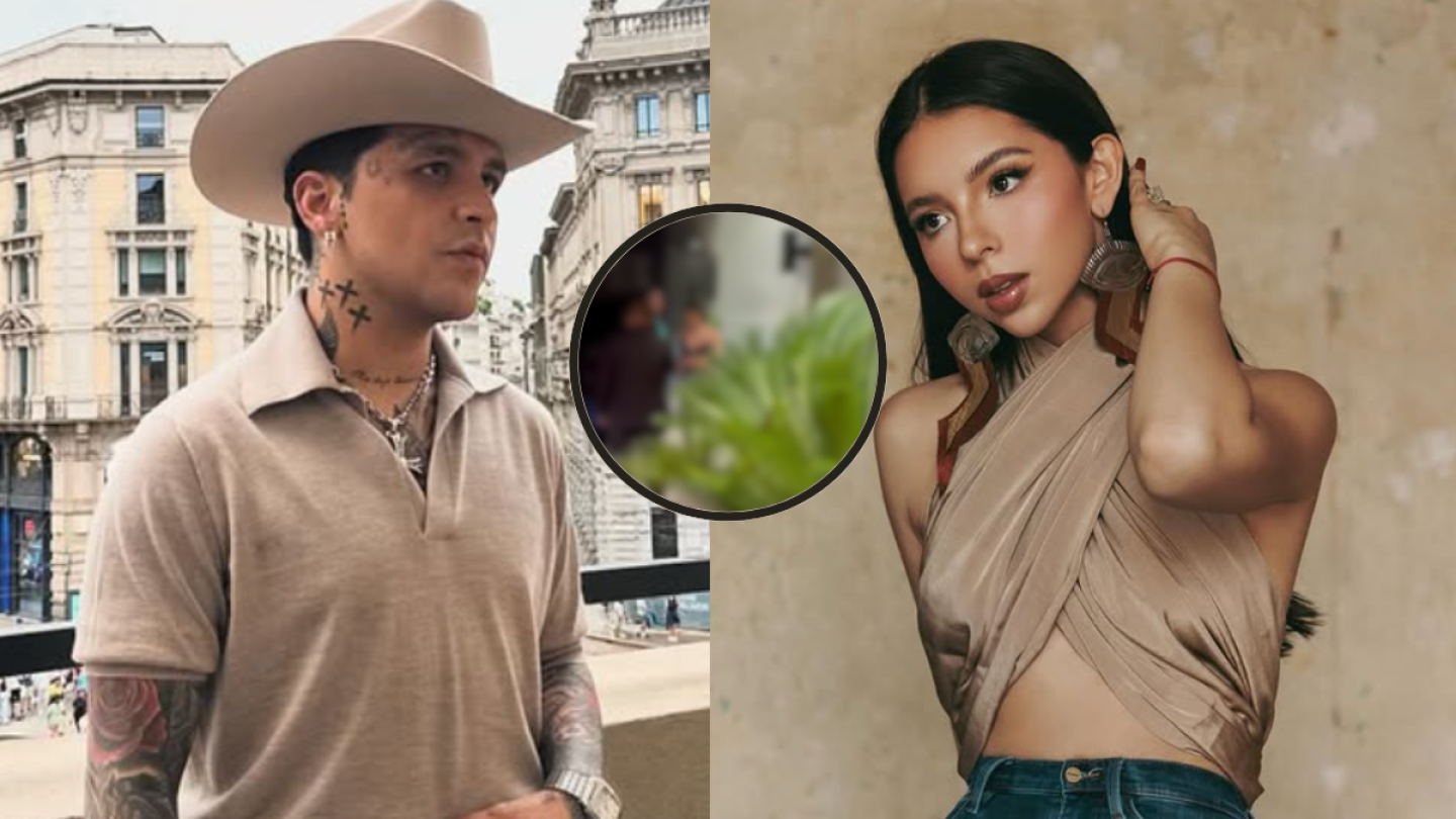 Aseguran que Christian Nodal le es infiel a Ángela Aguilar
