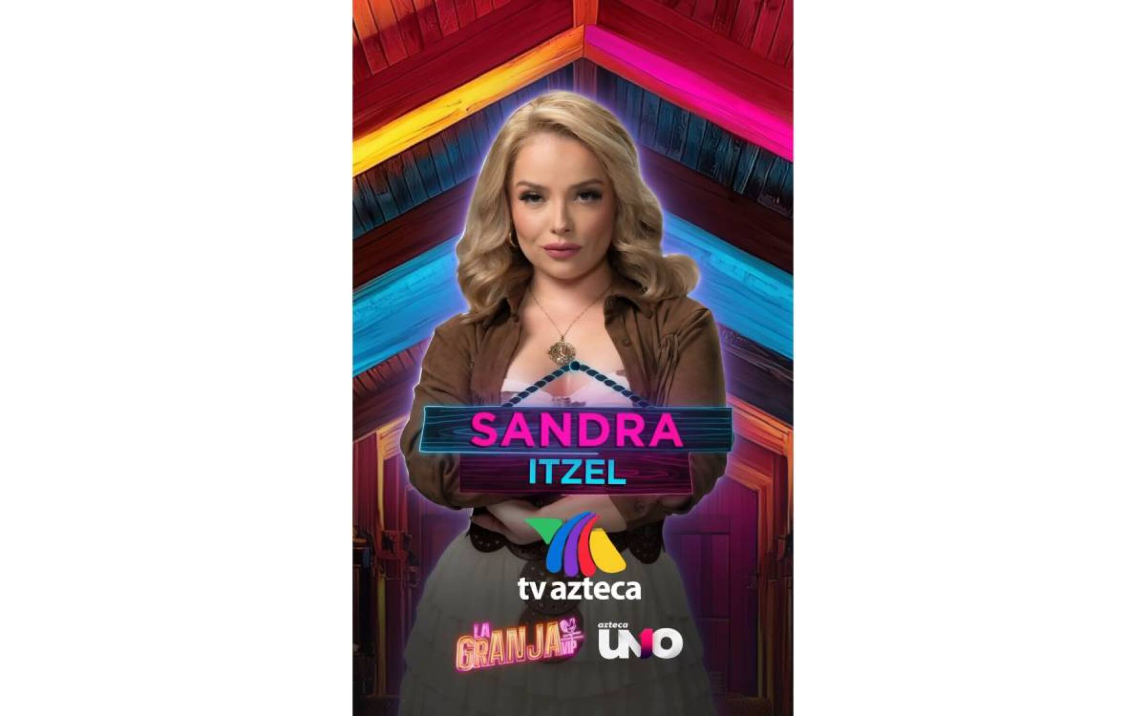 Sandra Itzel, habitante de 'La granja VIP'