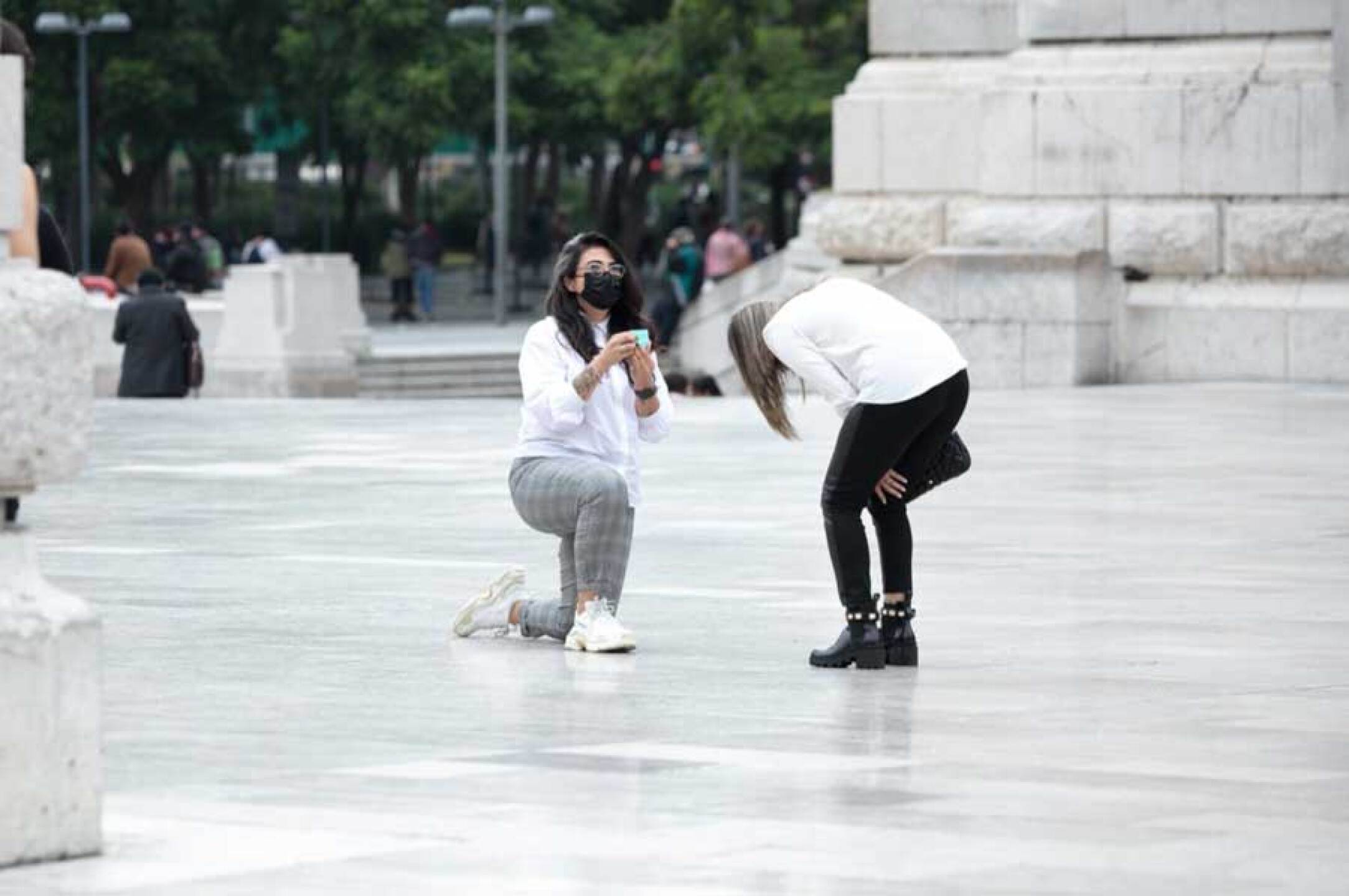 Hizo la propuesta desde la Torre Latinoamericana y Bellas Artes