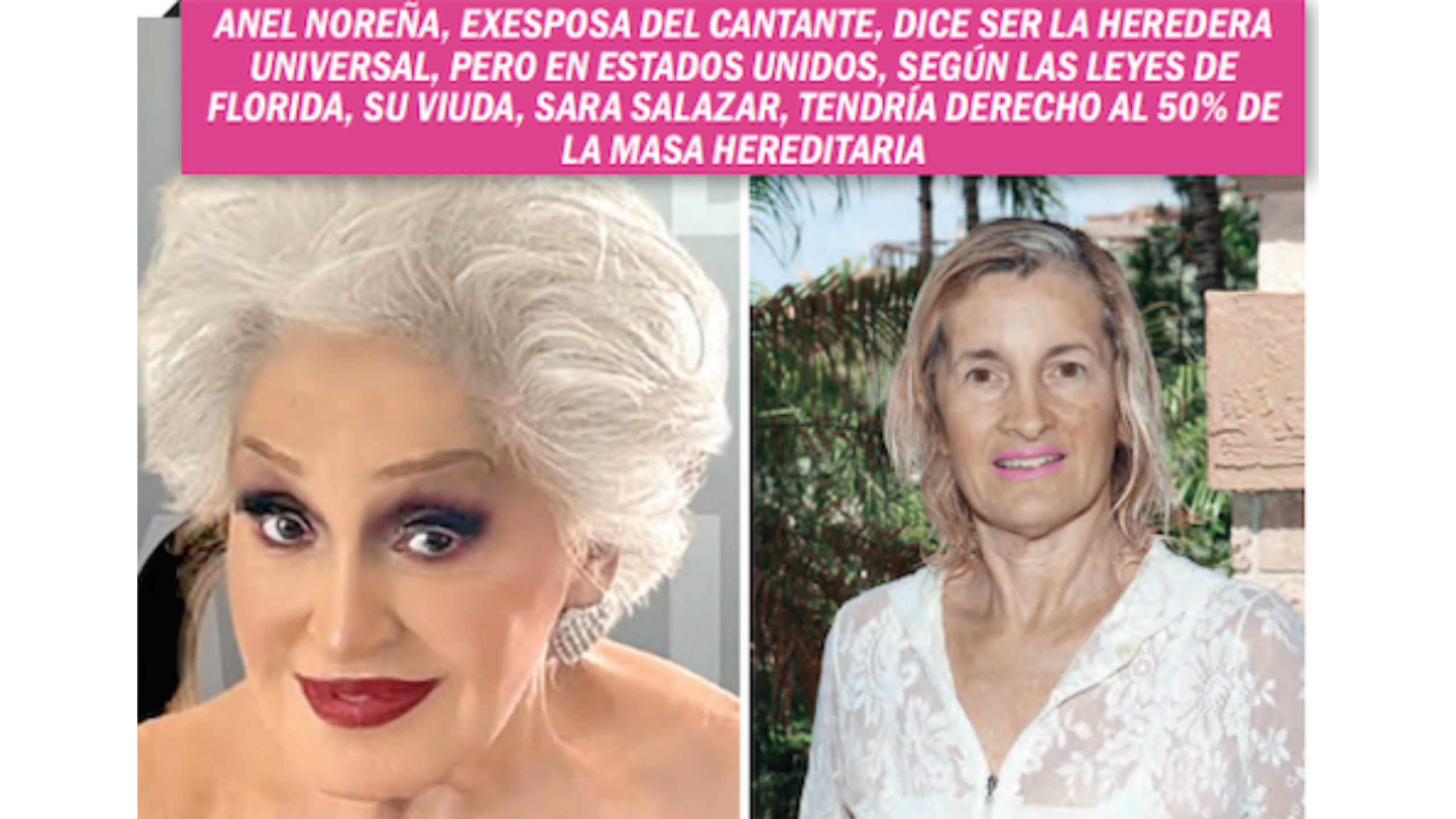 Anel Noreña y ex de José José