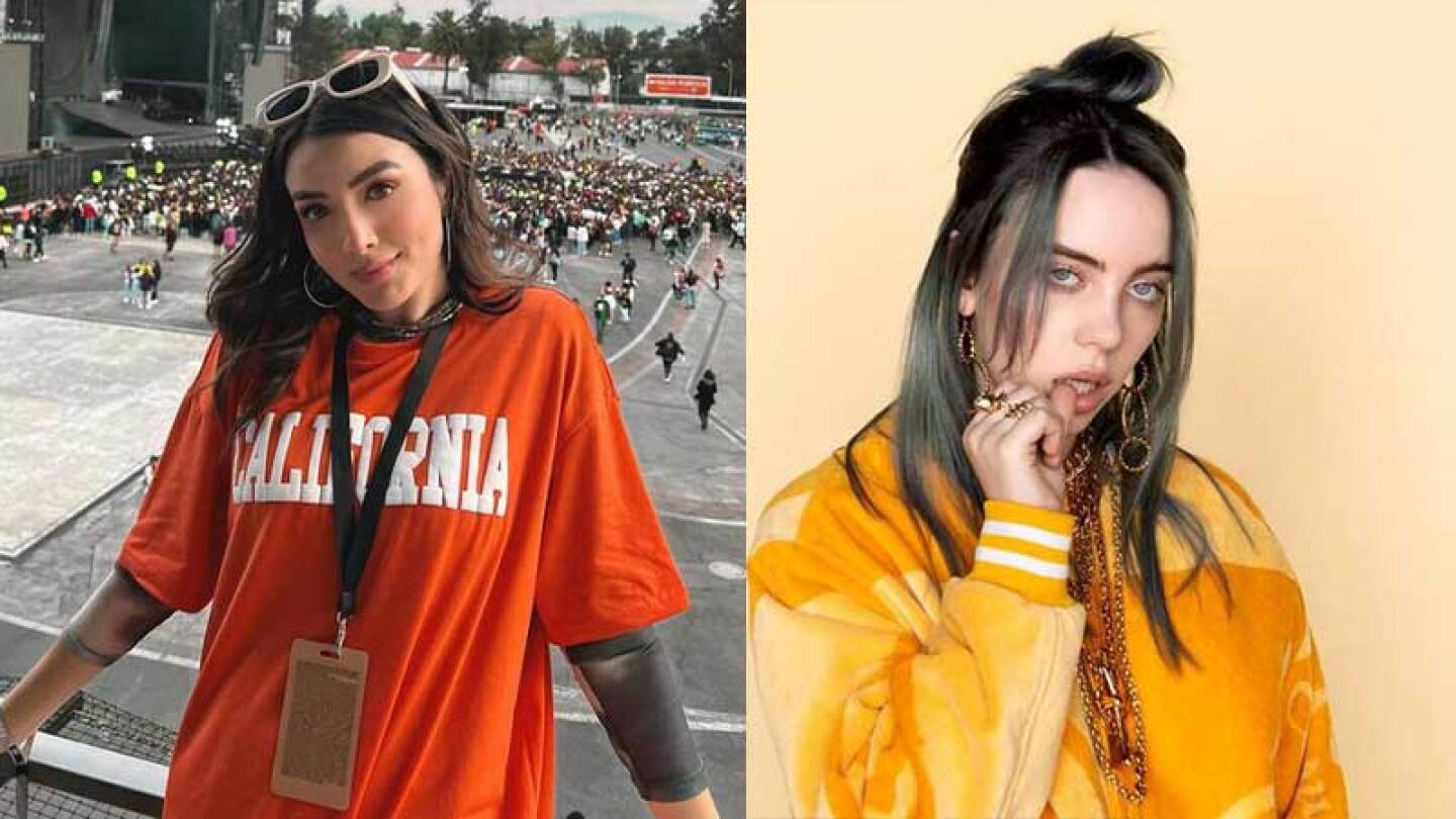 Actriz mexicana es confundida con Billie Eilish