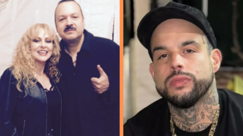 Marcela Rubiales, Pepe Aguilar y Emiliano Aguilar