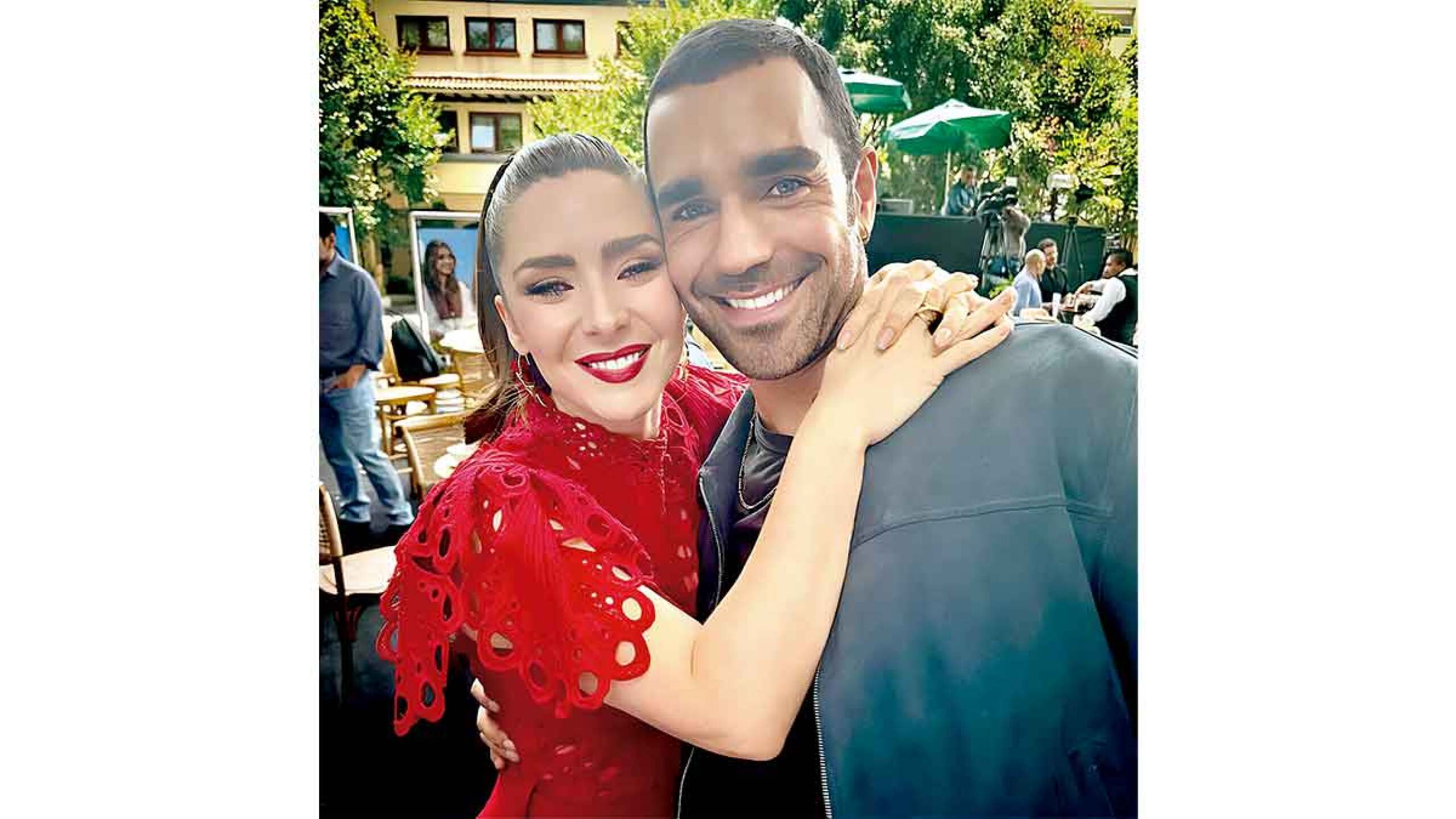 Ariadne Díaz y Marcus Ornellas