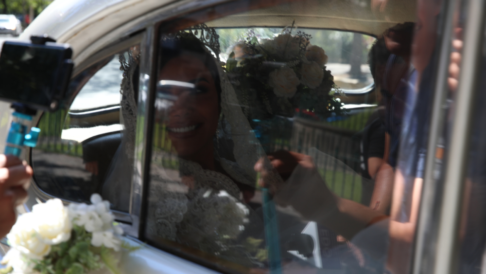 Aleida Núñez boda por la iglesia
