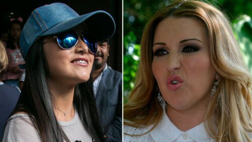 Rubí Ibarra y Alicia Villarreal n