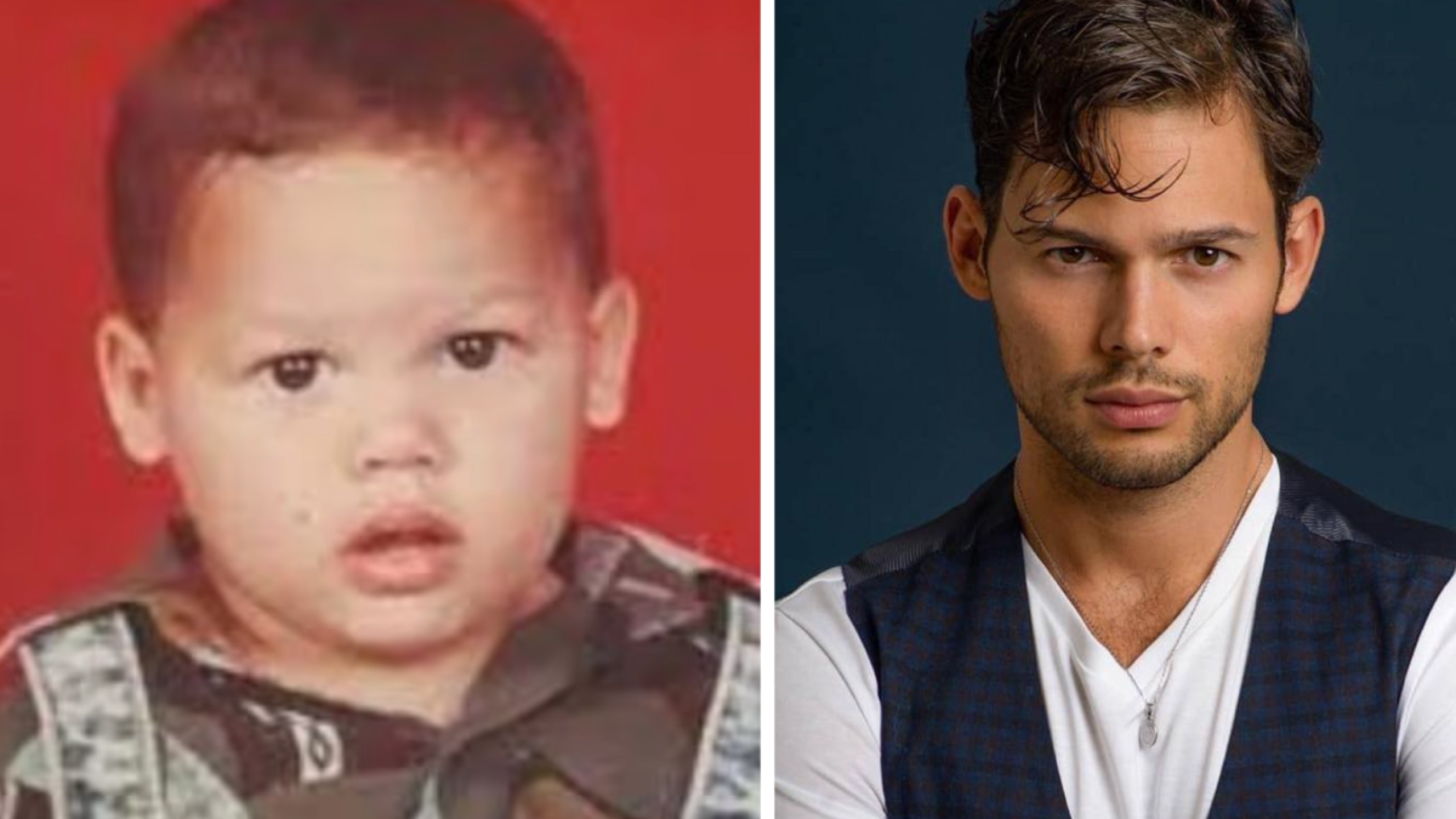 Así lucían estos galanes de telenovelas cuando eran niños