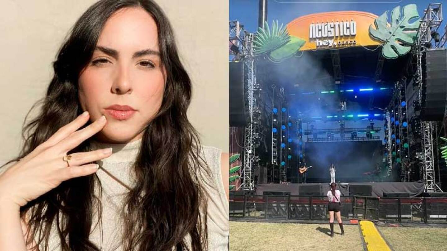 Andrea Ele exparticipante de La voz México se presente en Pa'l Norte y nadie asiste a veral