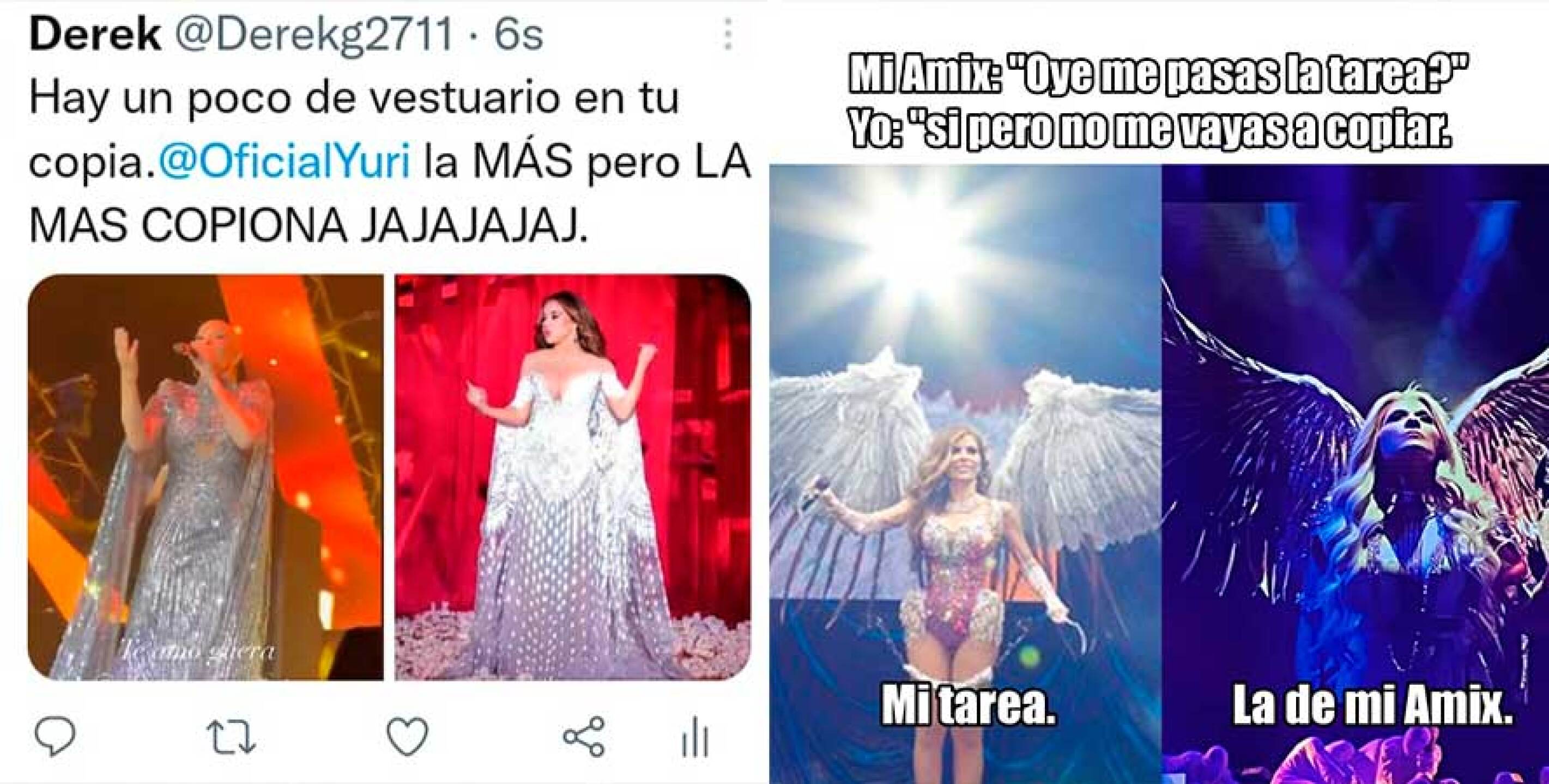 Yuri ha sido comparada con varias artistas