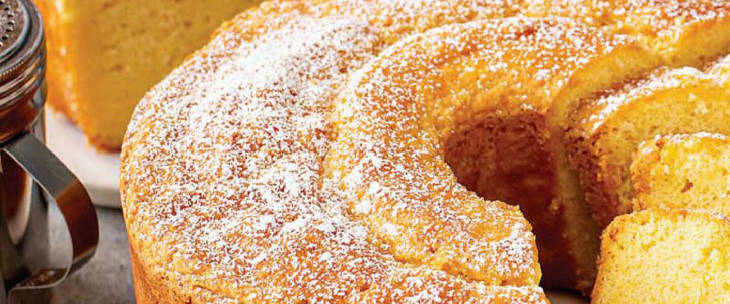 pan de vainilla esponjado