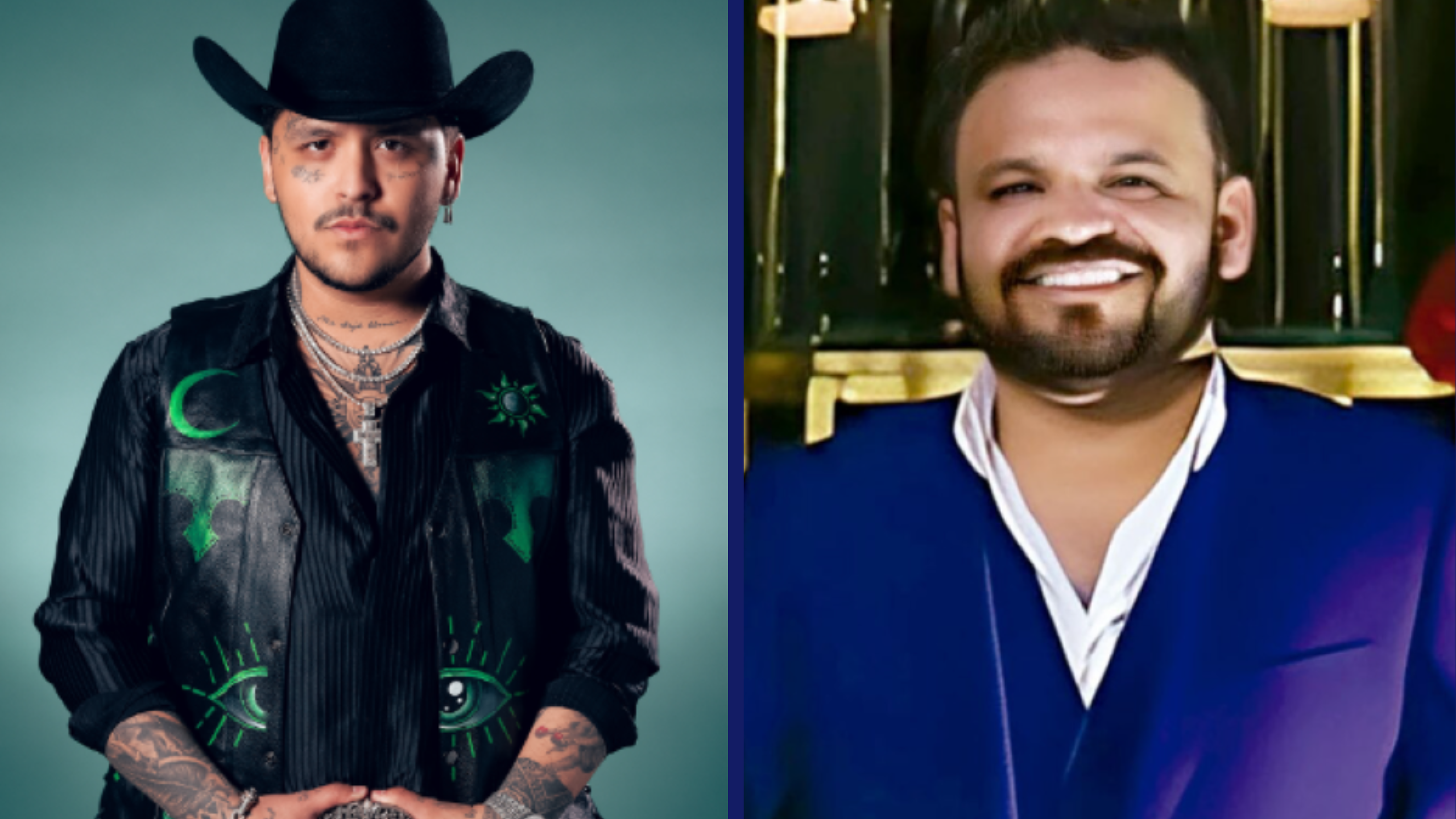 Christian Nodal y Jaime González