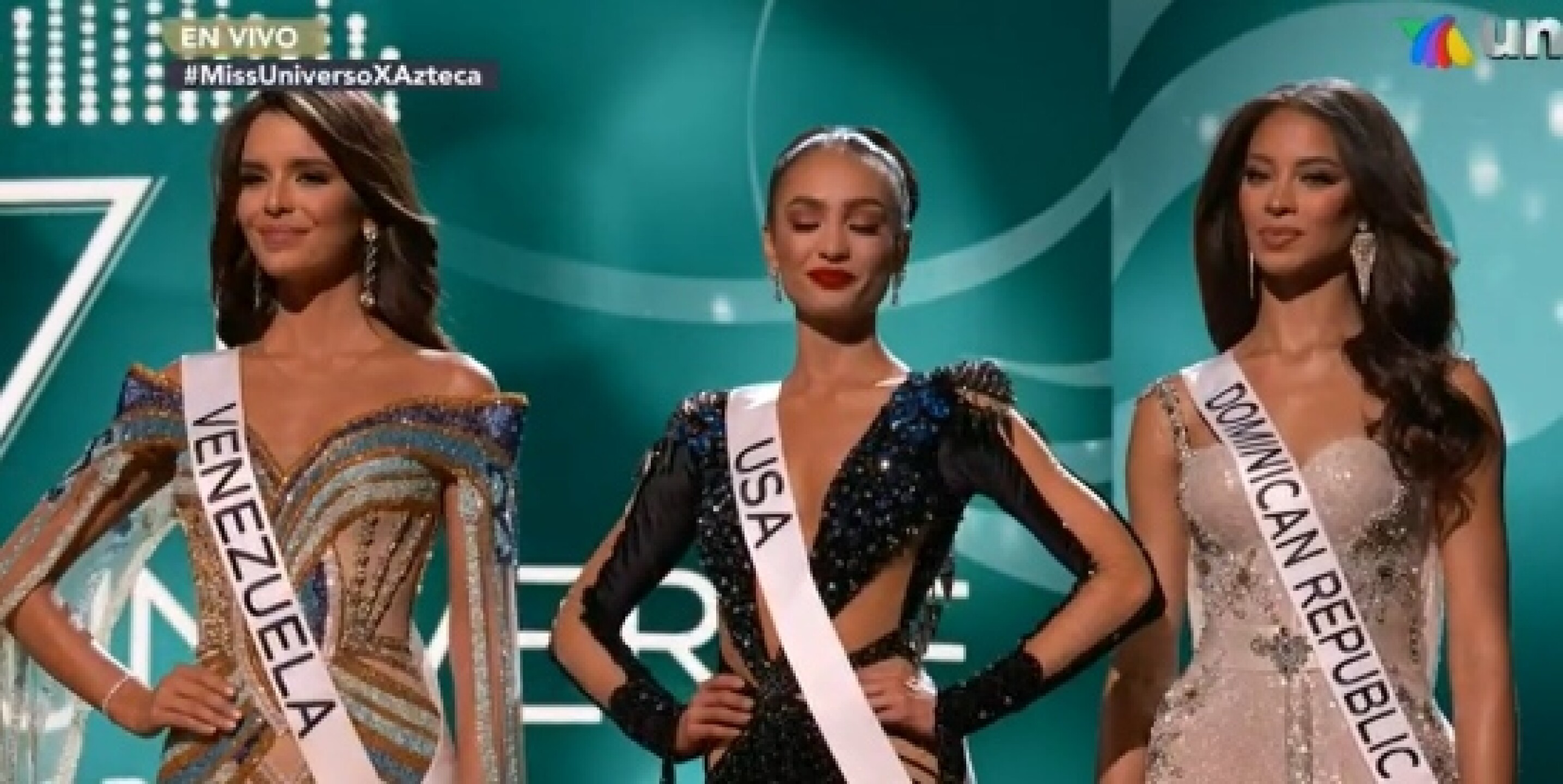 Tres finalistas