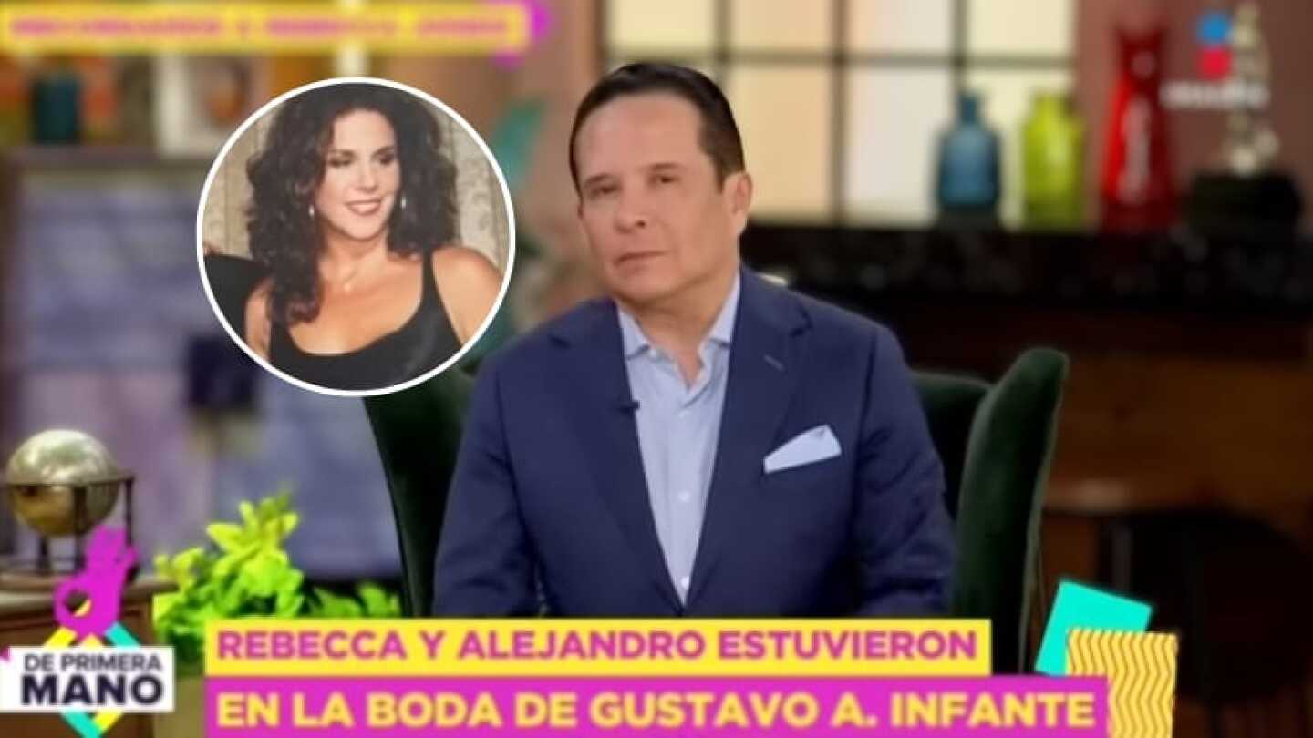 Gustavo Adolfo Infante rememora cuando invitó a Rebecca Jones a su ceremonia nupcial