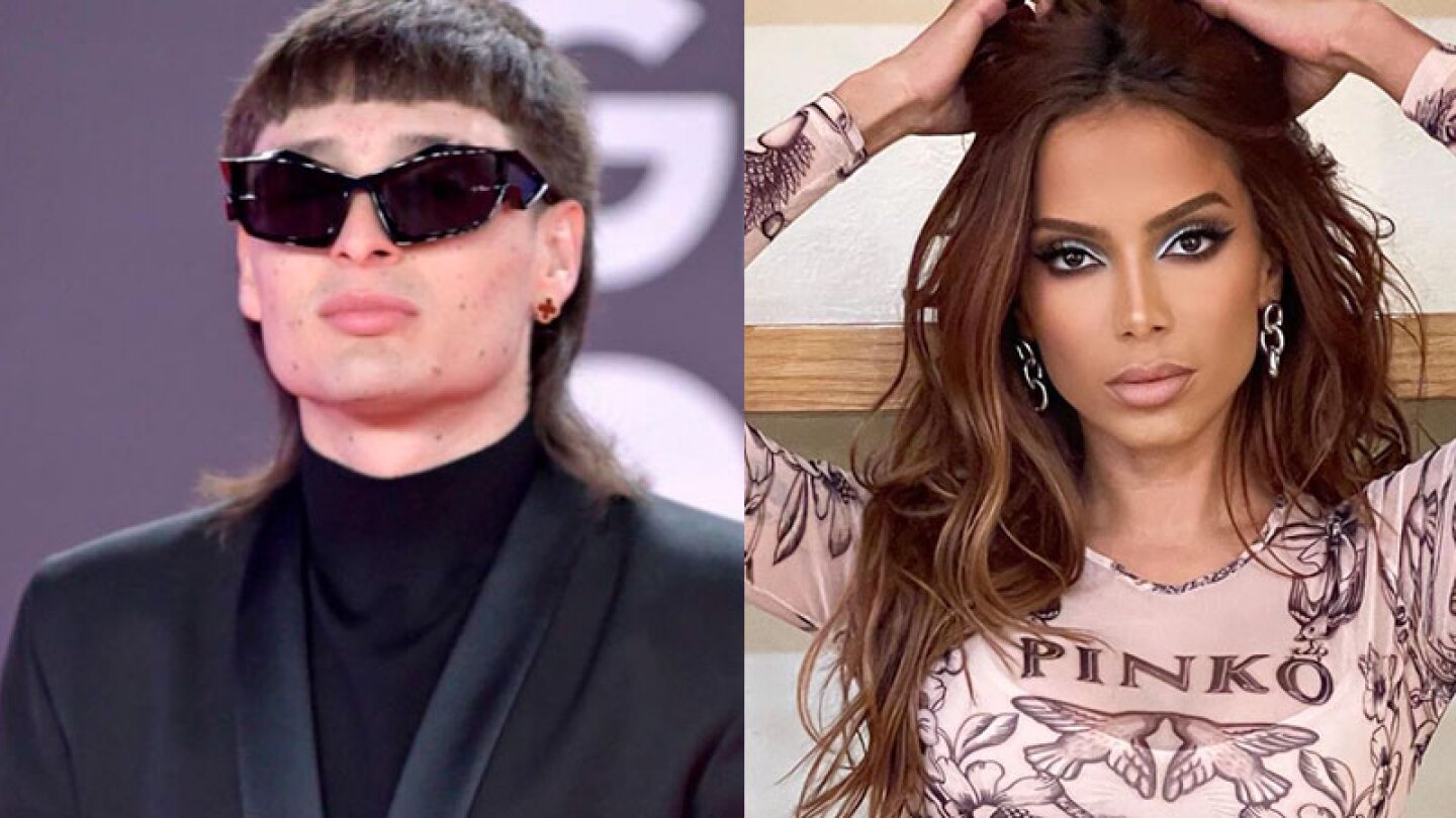 Anitta y Peso Pluma se dan un beso en el Tecate Pal'Norte