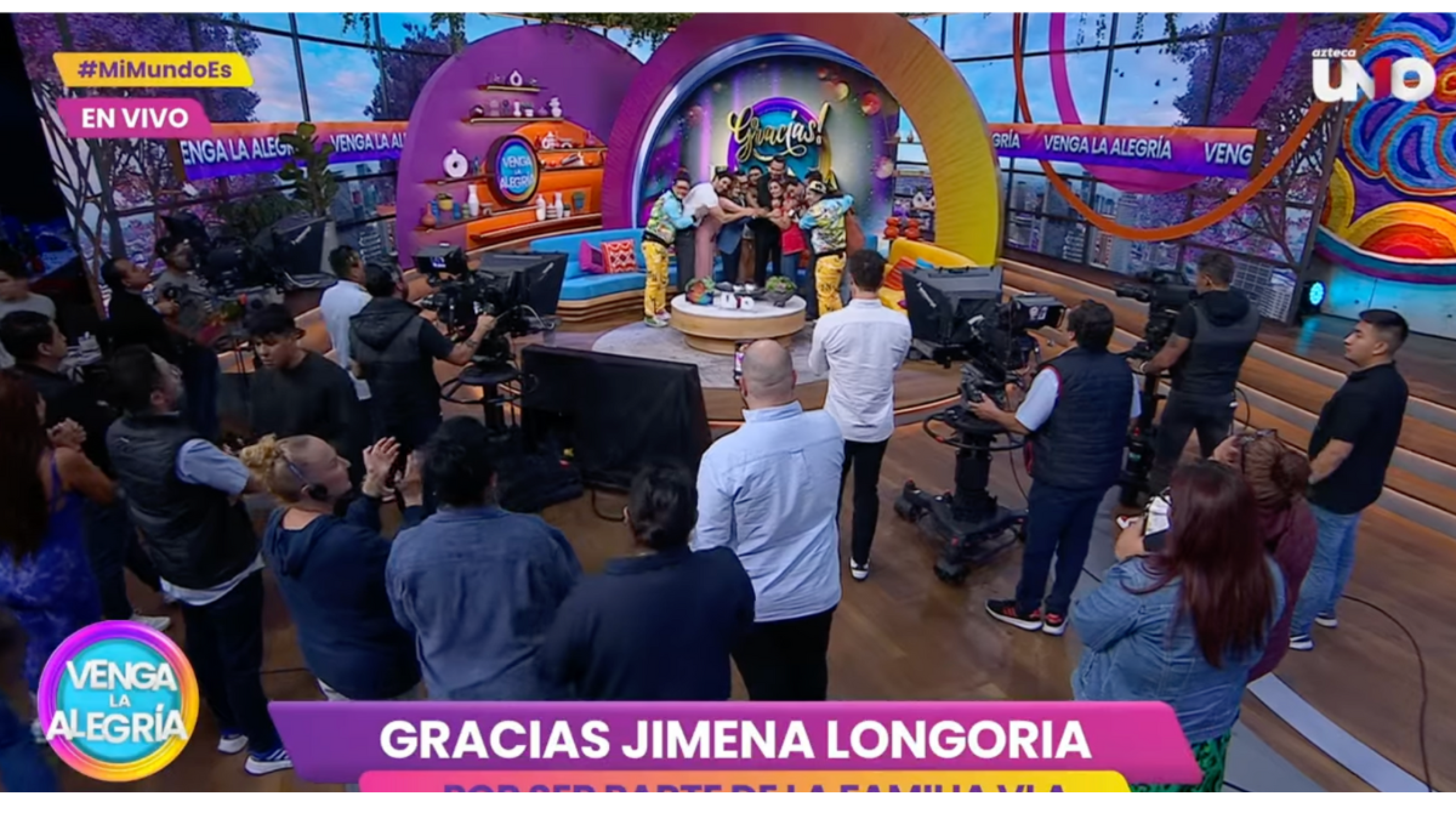 Jimena Longoria se despide de 'Venga la alegría'