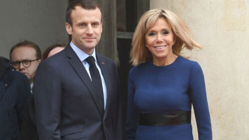 Vestido de Brigitte Macron genera polémica